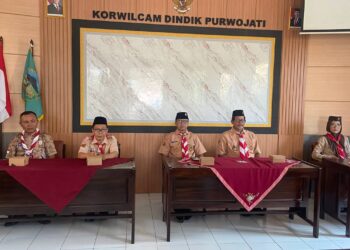 Semangat Menggema! Kontingen Pesta Siaga Kwarran Purwojati Resmi Dilepas ke Tingkat Kwarcab Banyumas