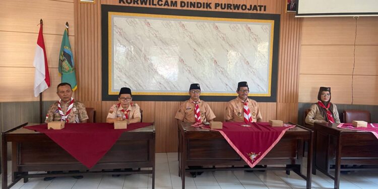 Semangat Menggema! Kontingen Pesta Siaga Kwarran Purwojati Resmi Dilepas ke Tingkat Kwarcab Banyumas
