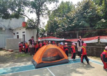 Super Camp Prasiaga Hebat TK Putra Harapan Purwokerto Barat Berlangsung Meriah