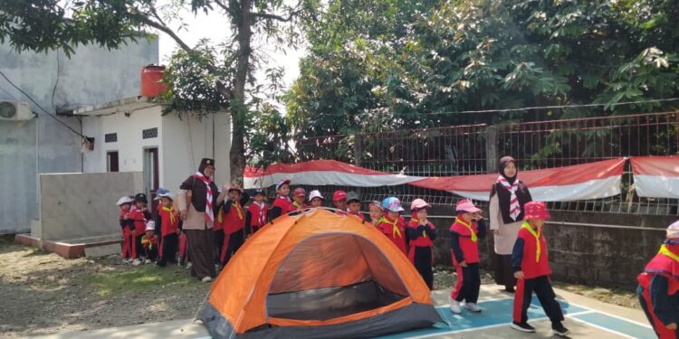 Super Camp Prasiaga Hebat TK Putra Harapan Purwokerto Barat Berlangsung Meriah