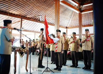 Mabicab dan Pengurus Kwarcab Banyumas Periode 2026- 2031 Dilantik