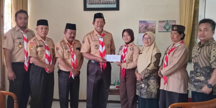 Semangat Menuju Jambore Nasional, Kwarran Purwojati Berikan Dukungan Penuh untuk Wangsit Dewi Kalyca