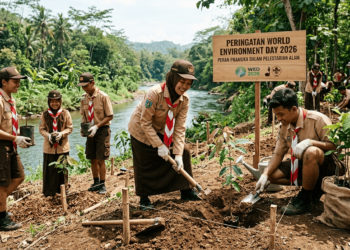 Ini Cara Pramuka Wujudkan “Now For Climate” di Hari Lingkungan Hidup 2026