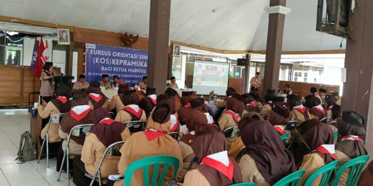 Pusdiklatcab Banyumas Dorong Penguatan Gugus Depan melalui KOS Kamabigus