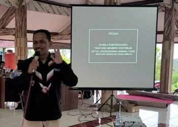 Peserta KML Siaga dan Penggalang Kwarcab Banyumas Dibekali Materi Jurnalistik