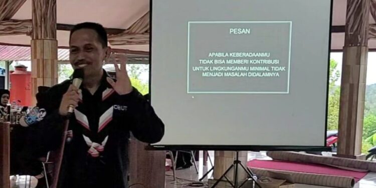 Peserta KML Siaga dan Penggalang Kwarcab Banyumas Dibekali Materi Jurnalistik