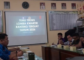 Sampaikan Kesiapan di Temu Teknis Kwarcab Banyumas, Kwarran Purwojati Siap Hadapi Lomba Kwarran Tergiat 2026