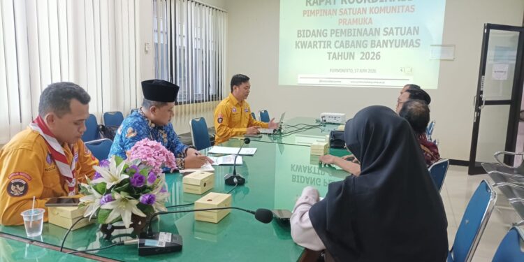 Binasatuan Kwarcab Banyumas Perkuat Sinergi Pembinaan dengan Satuan Komunitas Pramuka
