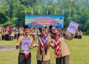 Pembina Kwarran Cilongok Torehkan Prestasi Gemilang pada KMD dan KML Kwarcab Banyumas Tahun 2026