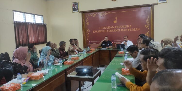 Kwarcab Banyumas Gelar Rakor Matangkan Agenda Besar Rangkaian Hari Pramuka 2026