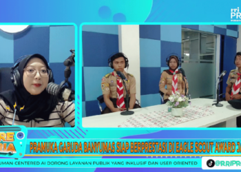 Pramuka Garuda Banyumas Mengudara di RRI Purwokerto, Berbagi Inspirasi Menuju ESA Jateng 2026