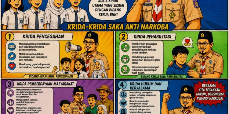 Ketua Pinsaka Anti Narkoba Banyumas Hadirkan Edukasi Kreatif Melalui Komik Digital Anti Narkotika