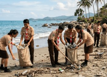 Hari Kelautan Nasional 2 Juli: Panggilan Nyata Pramuka untuk Laut yang Lebih Sehat