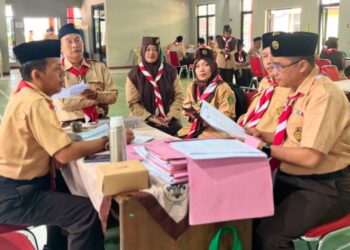 Kwarran Pekuncen Tunjukkan Kesiapan Maksimal dalam Lomba Kwartir Ranting Tergiat 2026