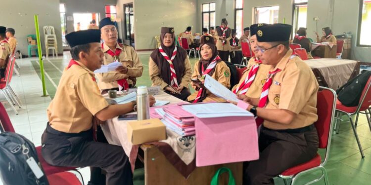 Kwarran Pekuncen Tunjukkan Kesiapan Maksimal dalam Lomba Kwartir Ranting Tergiat 2026