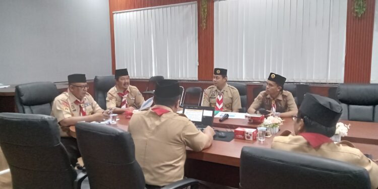 Binasatuan Kwarcab Banyumas Gelar Rapat Koordinasi Bersama Ketua Kwarcab: Tegaskan Peran Strategis Penguatan Gudep dan Saka