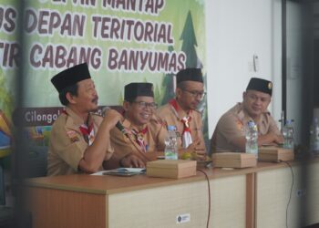 Binasatuan Kwarcab Banyumas Kawal Penguatan Gudman di MA Ma’arif NU 1 Cilongok