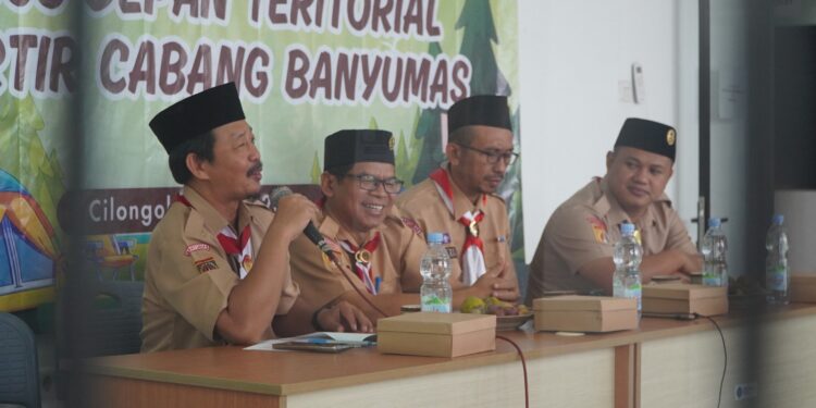 Binasatuan Kwarcab Banyumas Kawal Penguatan Gudman di MA Ma’arif NU 1 Cilongok