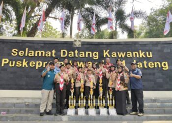 Kontingen Banyumas Sabet Lima Gelar Juara Pramuka Garuda Berprestasi Kwarda Jateng