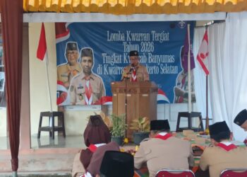 Kwarran Purwokerto Selatan Tunjukkan Komitmen Pembinaan Karakter dalam Lomba Kwarran Tergiat 2026
