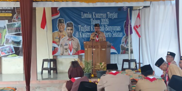Kwarran Purwokerto Selatan Tunjukkan Komitmen Pembinaan Karakter dalam Lomba Kwarran Tergiat 2026
