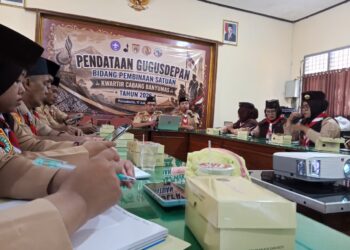 Kwarran Purwojati Ikuti Bimbingan Teknis Pengelolaan Gugus Depan Mantap Berbasis Akreditasi Kwarcab Banyumas Tahun 2026