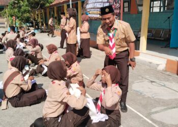 Cetak Pemimpin Muda Berkarakter, Kwarran Lumbir Gelar Gladian Pemimpin Regu 2026