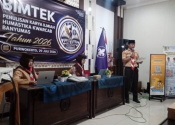Dorong Pembina Aktif Menulis, Kwarcab Banyumas Gelar Bimtek Karya Tulis Ilmiah