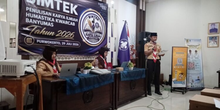 Dorong Pembina Aktif Menulis, Kwarcab Banyumas Gelar Bimtek Karya Tulis Ilmiah