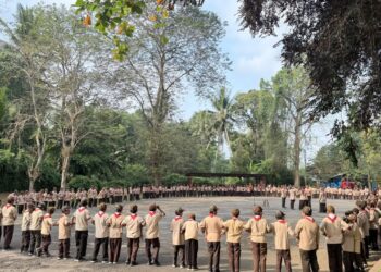 Ceria, Cerdas, dan Mandiri: Dianpinrung Kwarran Purwokerto Barat Bentuk Karakter Pemimpin Barung Sejak Dini