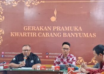 Kakwarcab Banyumas Pimpin Rakor Persiapan Hari Pramuka ke-65 Kwarda Jateng di Banyumas