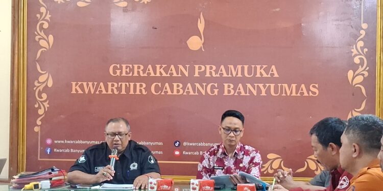 Kakwarcab Banyumas Pimpin Rakor Persiapan Hari Pramuka ke-65 Kwarda Jateng di Banyumas