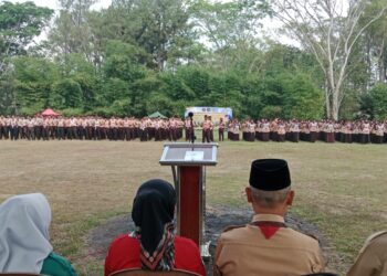 Resmi Dibuka di Buper Kendalisada, Upacara Pembukaan Scouting Skill Competition 2026 Kwarcab Banyumas Kobarkan Semangat Swasembada Pangan