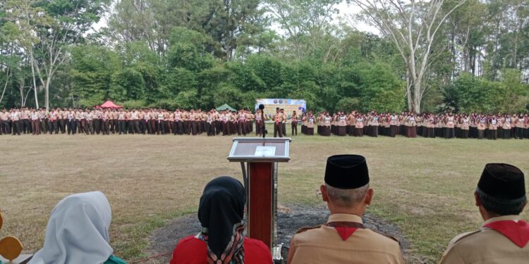 Resmi Dibuka di Buper Kendalisada, Upacara Pembukaan Scouting Skill Competition 2026 Kwarcab Banyumas Kobarkan Semangat Swasembada Pangan