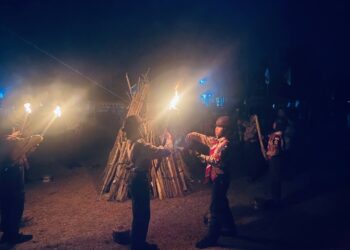 Nyala Dasa Darma, Semangat Kebersamaan Warnai Jambore Gugus Depan SDN Kaliputih Kwarran Purwojati