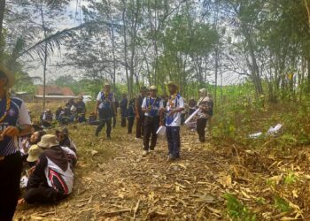 Uji Ketelitian Lapangan di Buper Kendalisada, Pembina Pramuka Kwarcab Banyumas Taklukkan Tantangan Peta Pita dan Peta Perjalanan