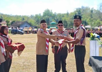 Menyemai Karakter dan Kebajikan, Jambore Ranting Lumbir 2026 Diwarnai Aksi Penyerahan Bantuan Media Belajar Al-Qur’an di Cirahab