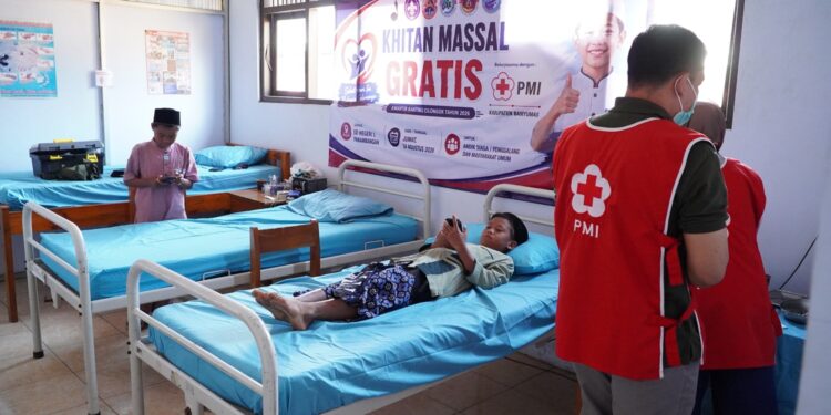 Pramuka Peduli Kwarran Cilongok Gelar Khitan Massal Gratis, Wujud Nyata Kepedulian kepada Adik-Adik Pramuka