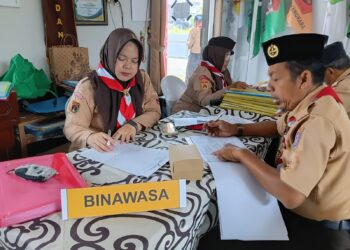 Dorong Tata Kelola Organisasi Berkualitas, Kwarcab Banyumas Gelar Penilaian LKT 2026 di Kwarran Baturraden