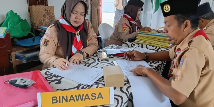 Dorong Tata Kelola Organisasi Berkualitas, Kwarcab Banyumas Gelar Penilaian LKT 2026 di Kwarran Baturraden