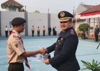 Dari Balik Tembok Rutan: Pramuka WBP Banyumas Sukses Kibarkan Merah Putih di Hari Kemerdekaan
