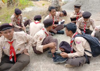 Persari dan PTP Gudep MTs Manu 3 Kemranjen
