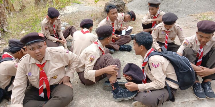 Persari dan PTP Gudep MTs Manu 3 Kemranjen