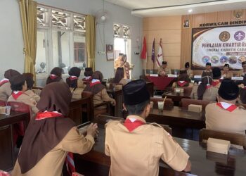 Kwarran Purwojati Jalani Penilaian Lomba Kwarran Tergiat 2026, Seluruh Bidang Ikuti Evaluasi Kwarcab Banyumas