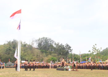 Wujudkan Indonesia Emas, 640 Pramuka Penggalang Semarakkan Jambore Ranting Lumbir 2026