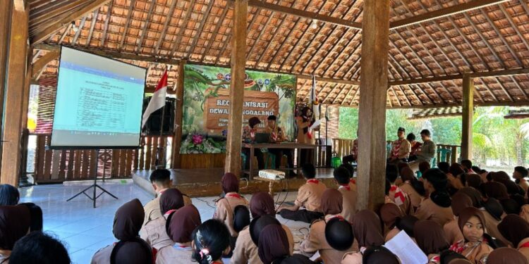 Pramuka SMPN 2 Purwokerto Sukses Gelar Reorganisasi Dewan Penggalang