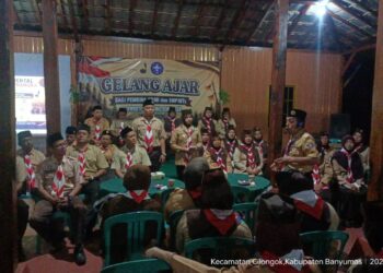 Gelang Ajar Pembina Pramuka Kwarran Sokaraja 2026 Resmi Dibuka, Tingkatkan Kompetensi Pembina Gugus Depan