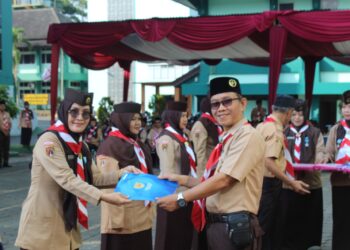 Luar Biasa!! 3 Pembina Pramuka SDN 1 Grendeng Raih Penghargaan Pancawarsa