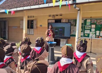 Hari Pramuka ke-65: SDN 1 Bancarkembar Satukan Semangat, Keamanan, dan Kepedulian Lingkungan