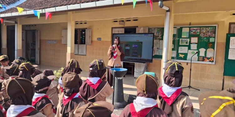 Hari Pramuka ke-65: SDN 1 Bancarkembar Satukan Semangat, Keamanan, dan Kepedulian Lingkungan